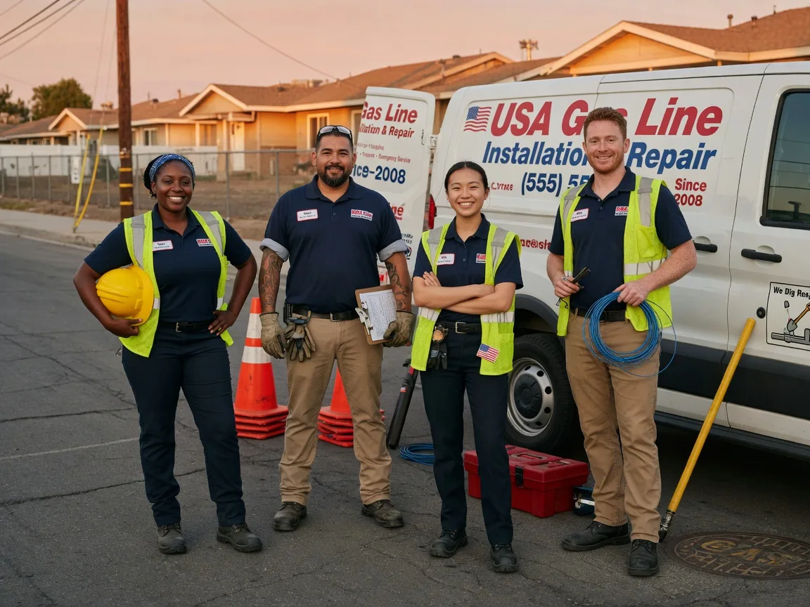 Gas Line Installation company in Batchtown, IL